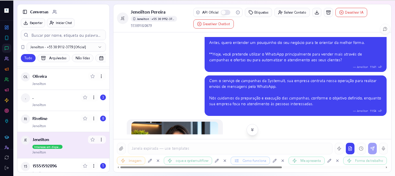 Todo mundo atendendo. Tudo organizado.
